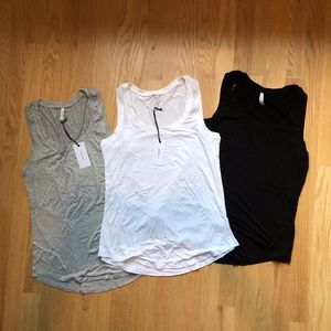 Z Supply Sleek Jersey Tank Top 3 pack
